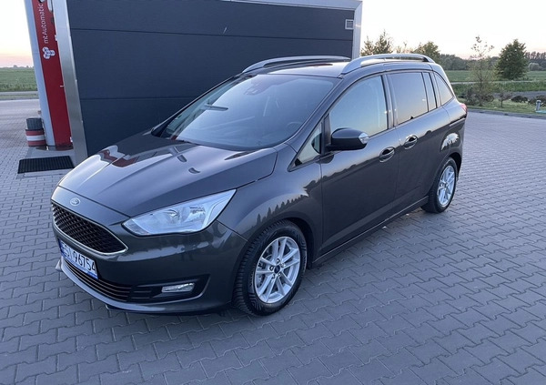 Ford C-MAX cena 63900 przebieg: 75000, rok produkcji 2018 z Sieradz małe 667